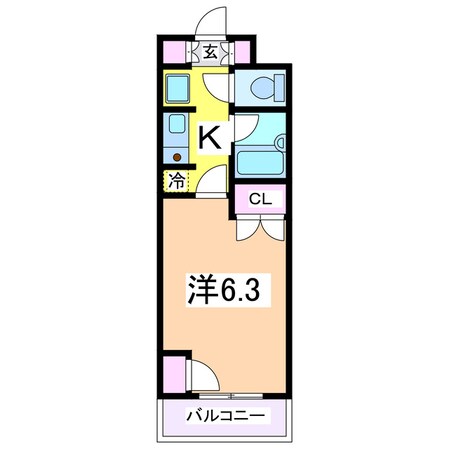 メゾン・ド・エグレットの物件間取画像